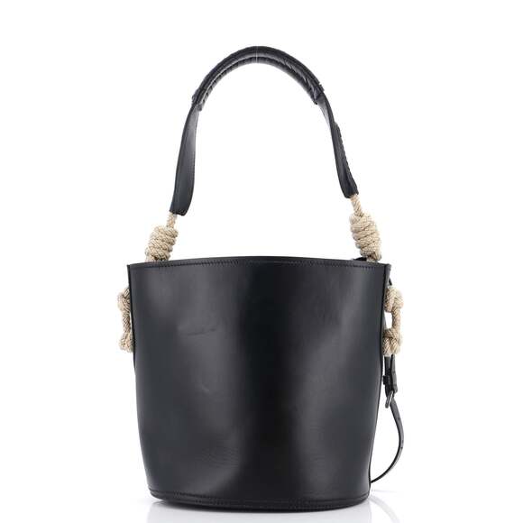 Prada Tambour Bucket Bag Leather With #148886P82B - Picture 5 of 9